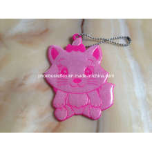 8,8 cm X 6,5 cm réfléchissant Badge/Tag/Key Chain/réflecteur En13356/CE